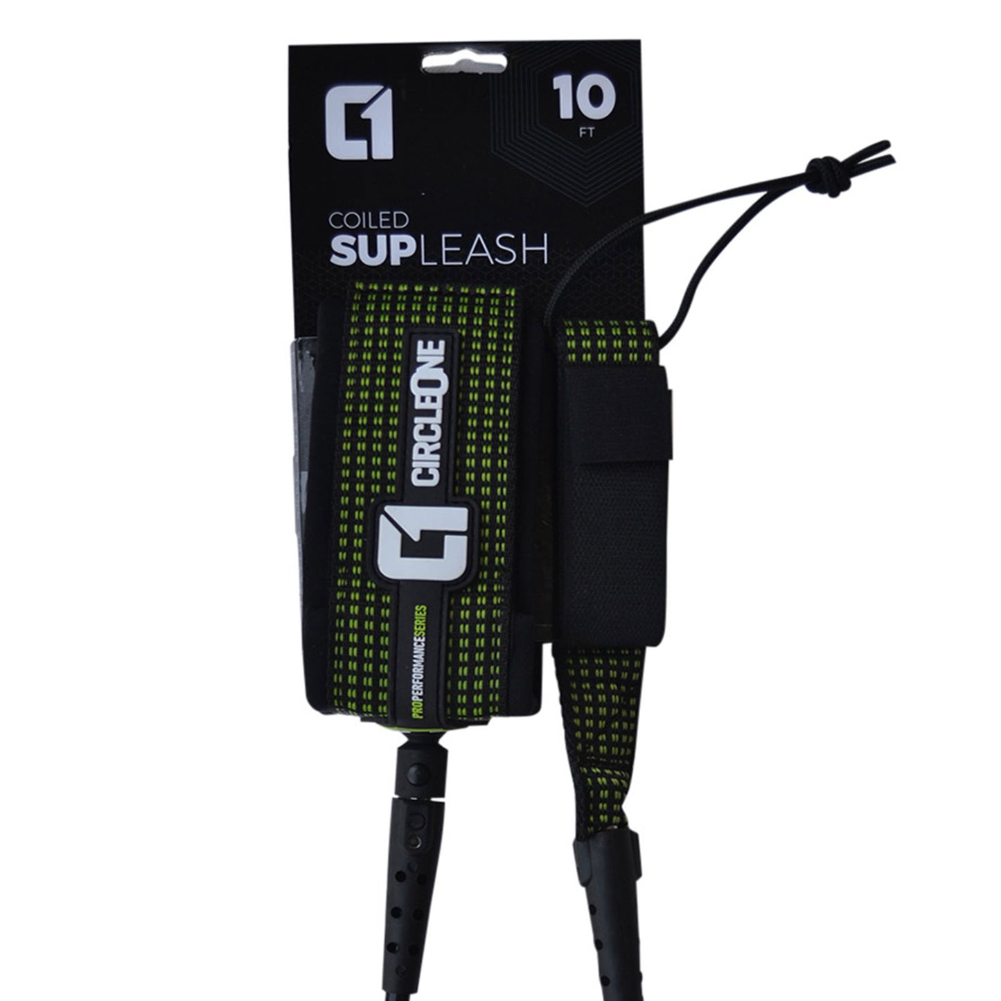 10′ Coiled SUP Knee/Ankle Leash | Funky Town Shop