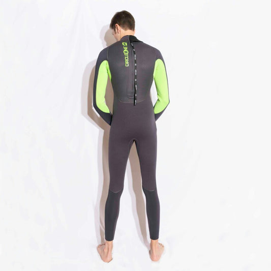 Mens Spring Wetsuit – Faze 4/3mm GBS Back Zip | Funky Town Shop