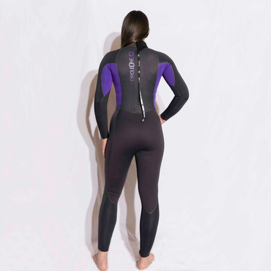 Womens Spring Wetsuit – Faze 4/3mm GBS Back Zip | Funky Town Shop
