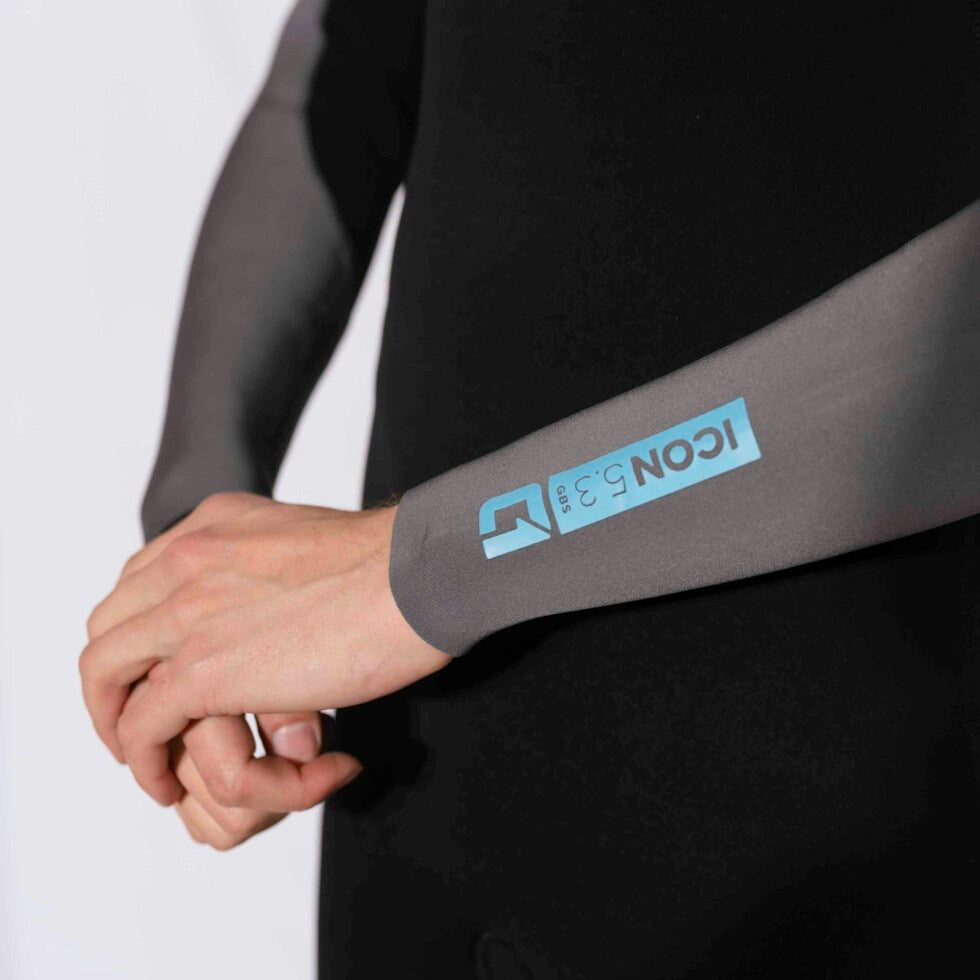 Mens Winter Wetsuit – Icon 5/4/3mm GBS Back Zip | Funky Town Shop