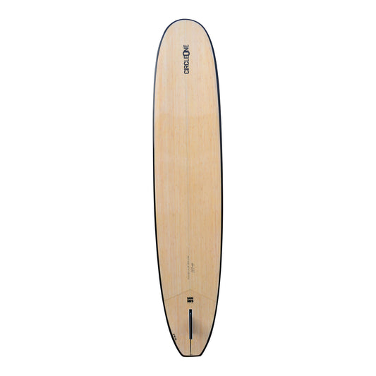 9′ 6″ Bamboo Noserider Longboard Package – Includes Bag, Leash, Fins & Wax | Funky Town Shop