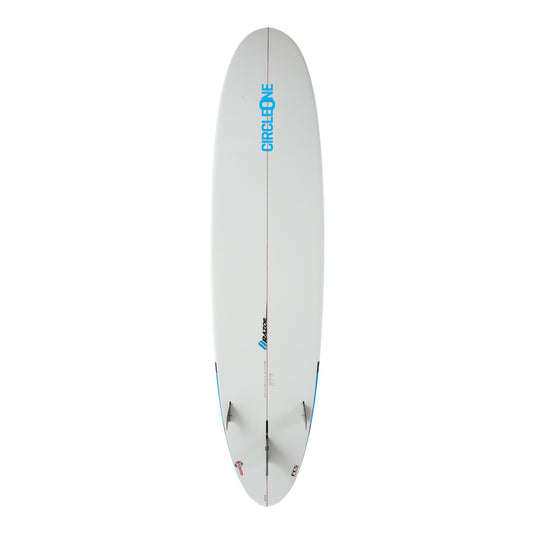 8ft Razor Mini Mal Surfboard Matt Finish Package – Includes Bag, Fins, Wax & Leash | Funky Town Shop