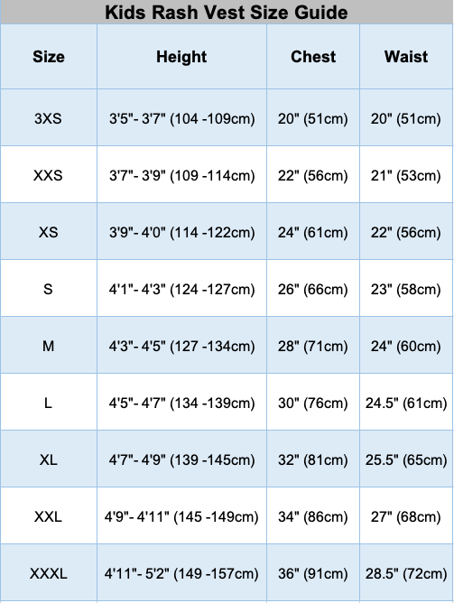 Kids Rash Vest – Short Sleeve Kids Rash Vest | Funky Town Shop