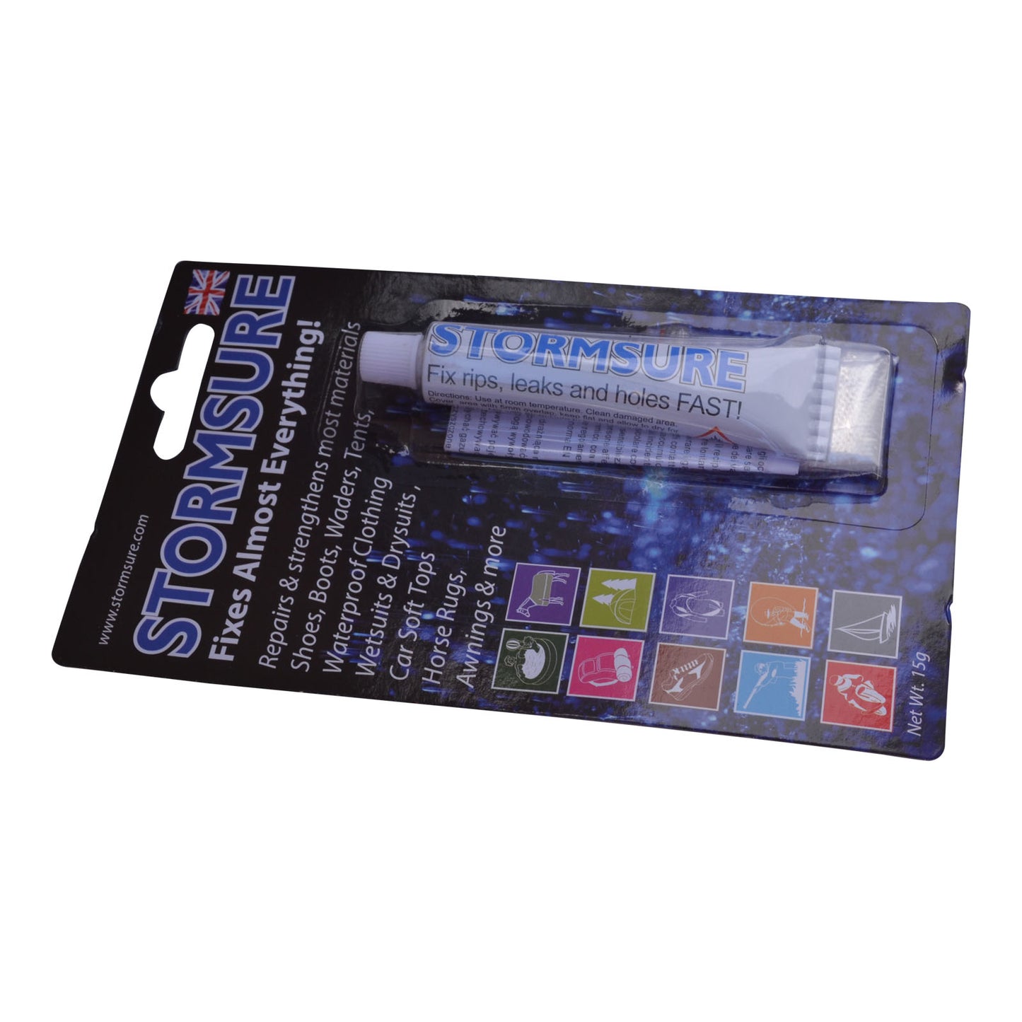 Stormsure Flexible Repair Adhesive 15g Tube | Funky Town Shop