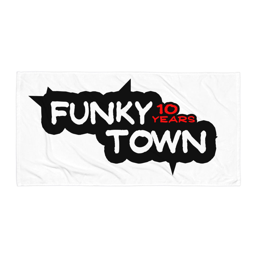 Funktown 10 Years Anniversary Beach Towel | Funky Town Shop