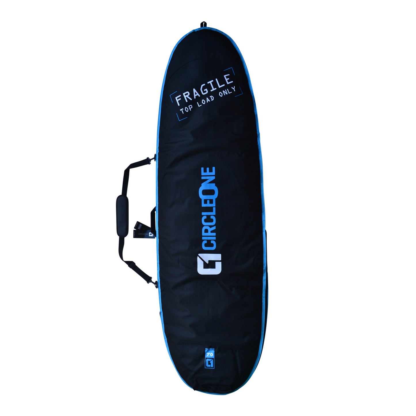 7ft 6 Razor Mini Mal Matt Finish Surfboard – Package Includes Bag, Fins, Wax & Leash