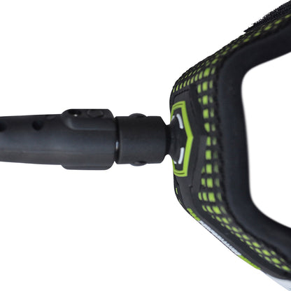 9ft Performance Surfboard Ankle Leash Black