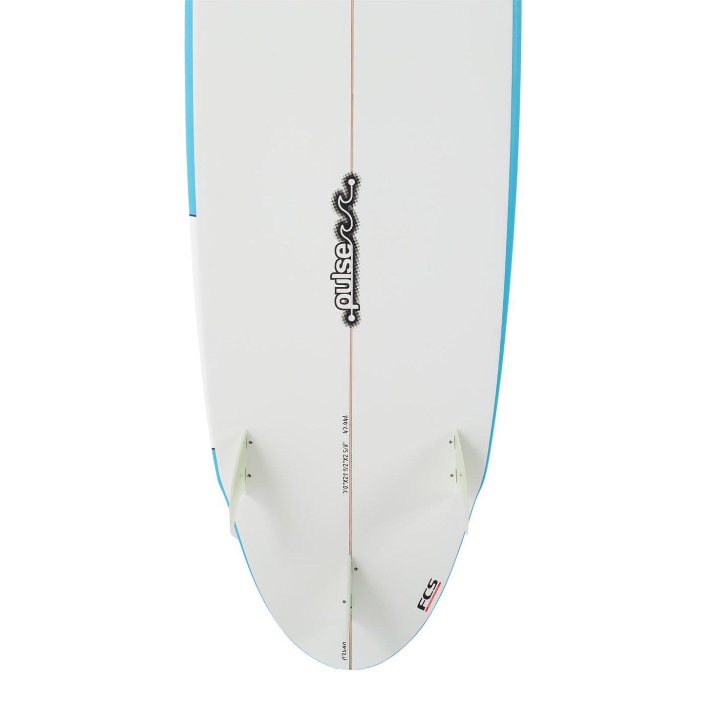 7ft Pulse Mini Mal Surfboard by Australian Board Company Package – Includes Bag, Fins & Leash