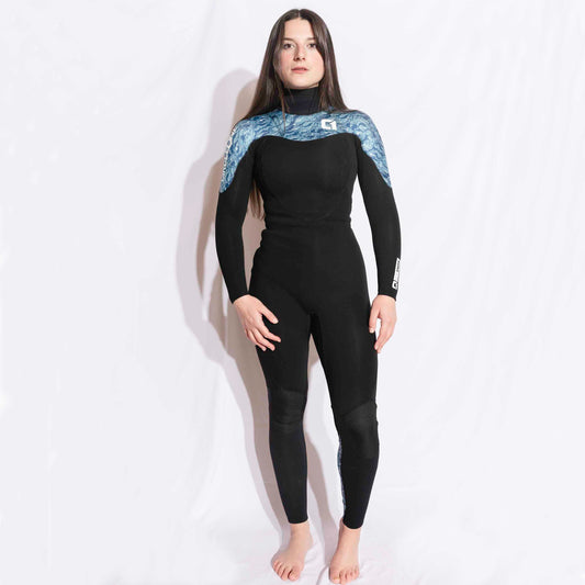 Womens Wetsuit – Womens Kona 3/2mm GBS Summer Back Zip Wetsuit