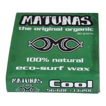 Matunas Eco-Wax COOL Water Surf Wax (13C – 20C) | Funky Town Shop