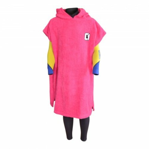 Hooded Towel Changing Robe Poncho Kids