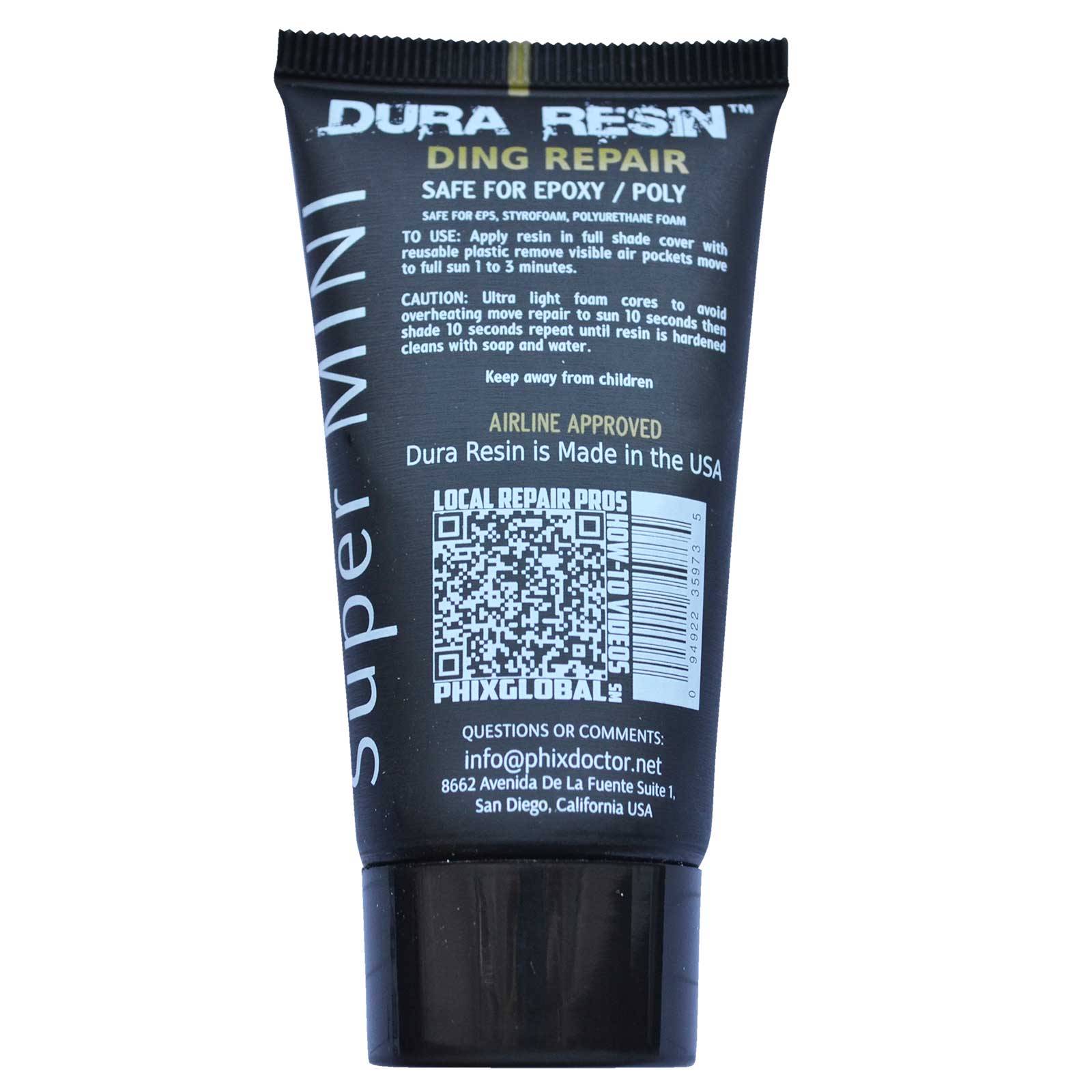 Phix Doctor Dura Rez Surfboard Ding Repair Kit | Funky Town Shop