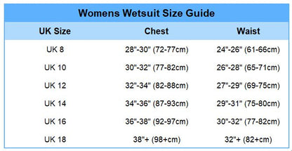 Womens Winter Wetsuit – Faze 5/4/3mm GBS Back Zip