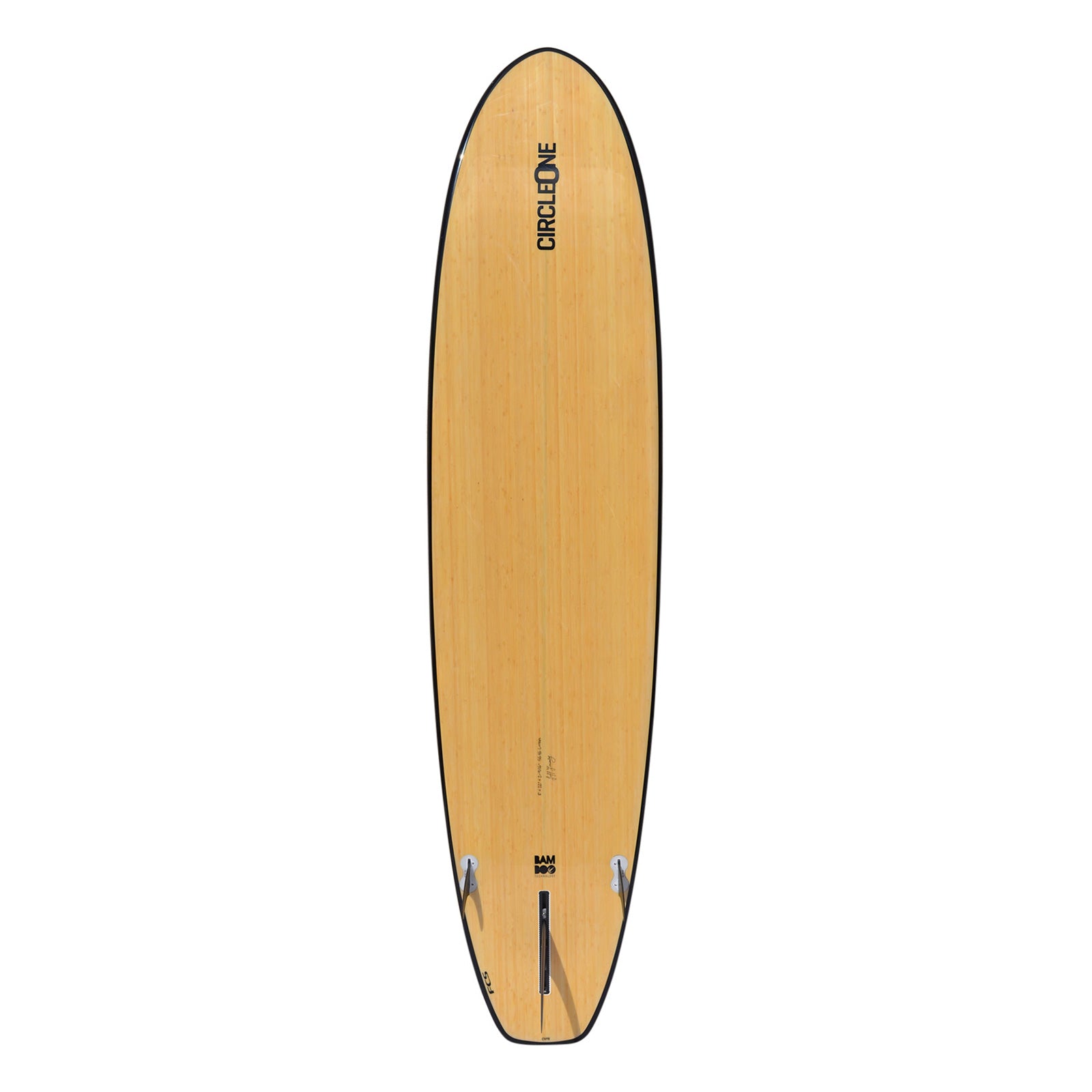 8′ Bamboo Squash Tail Mini Mal Surfboard Package – Includes Bag, Leash, Fins & Wax | Funky Town Shop