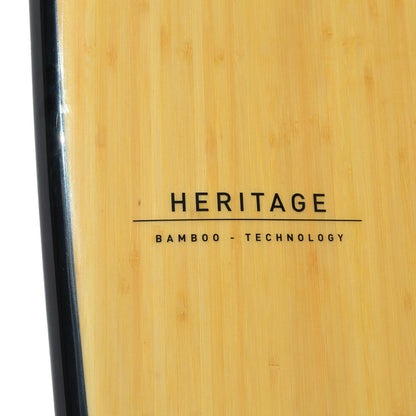9′ Bamboo Pin Tail Longboard Surfboard