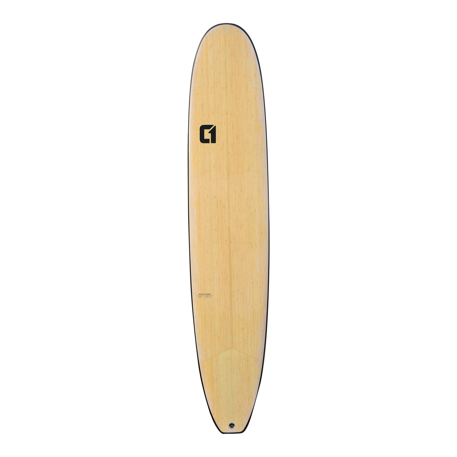 9′ 6″ Bamboo Noserider Longboard | Funky Town Shop