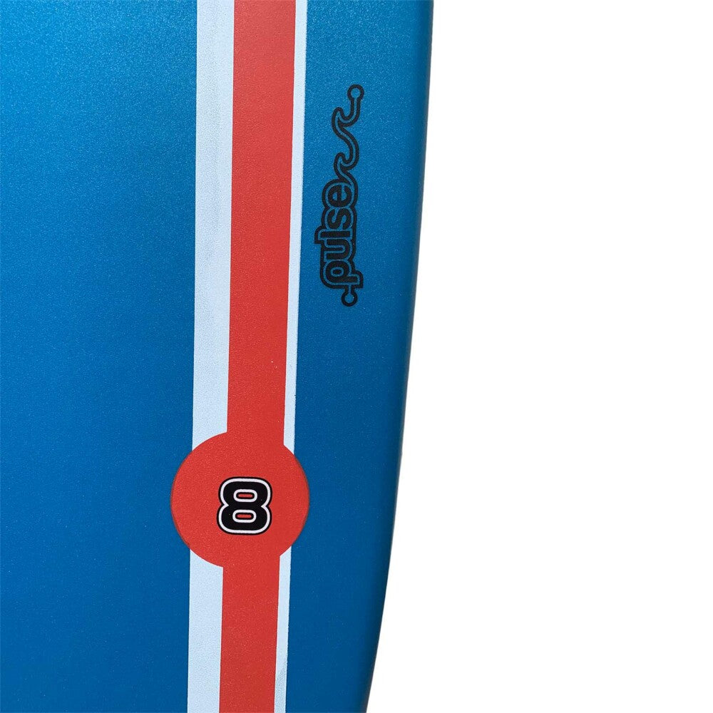 8ft Mini Mal Surfboard for Learners & Beginners, Adults & Kids from Australian Board Co | Funky Town Shop