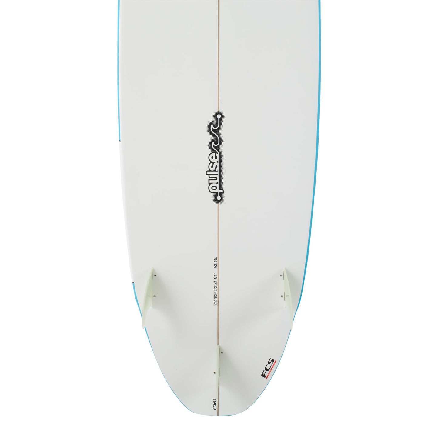 6ft 6inch Pulse Shortboard Surfboard by Australian Board Company Package – Includes Bag, Fins & Leash | Funky Town Shop