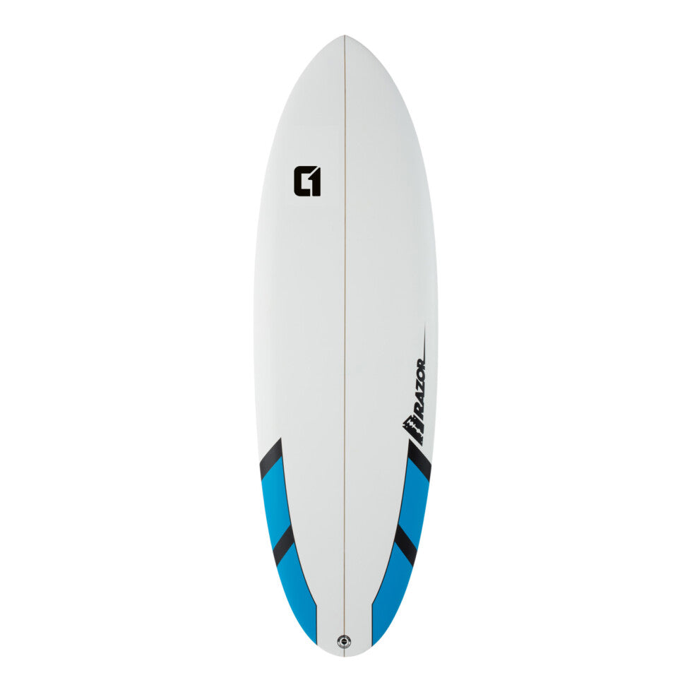 6ft Razor Surfboard Shortboard – Package Includes Bag, Fins, Wax & Leash | Funky Town Shop