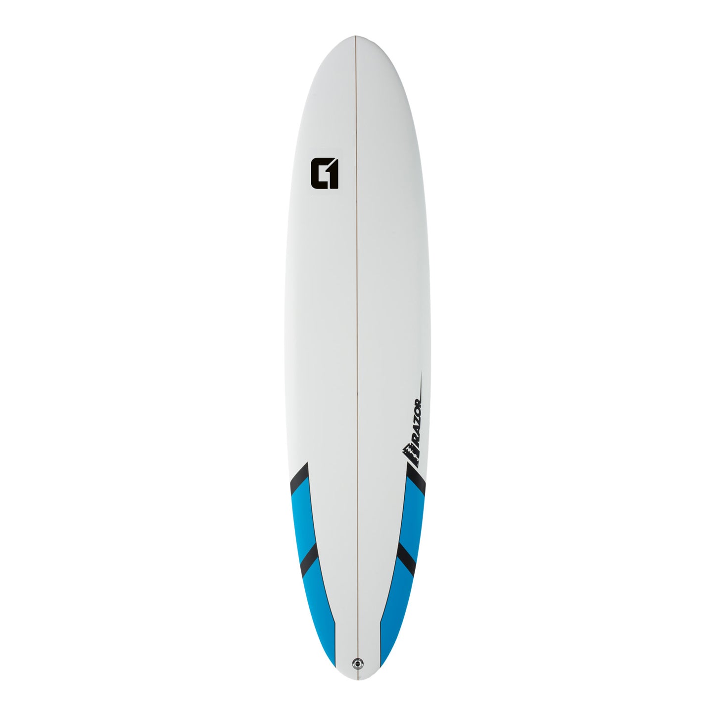 8ft Razor Mini Mal Surfboard Matt Finish Package – Includes Bag, Fins, Wax & Leash | Funky Town Shop