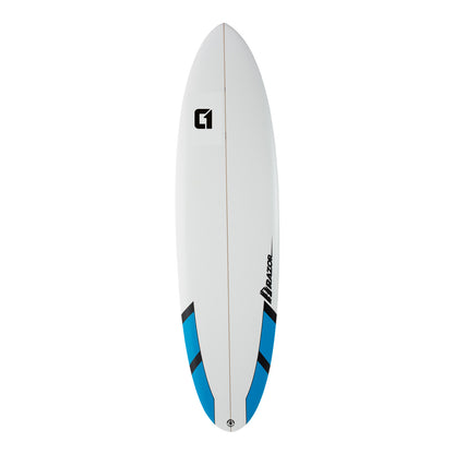 7ft Razor Mini Mal Matt Finish Surfboard – Package Includes Bag, Fins, Wax & Leash | Funky Town Shop