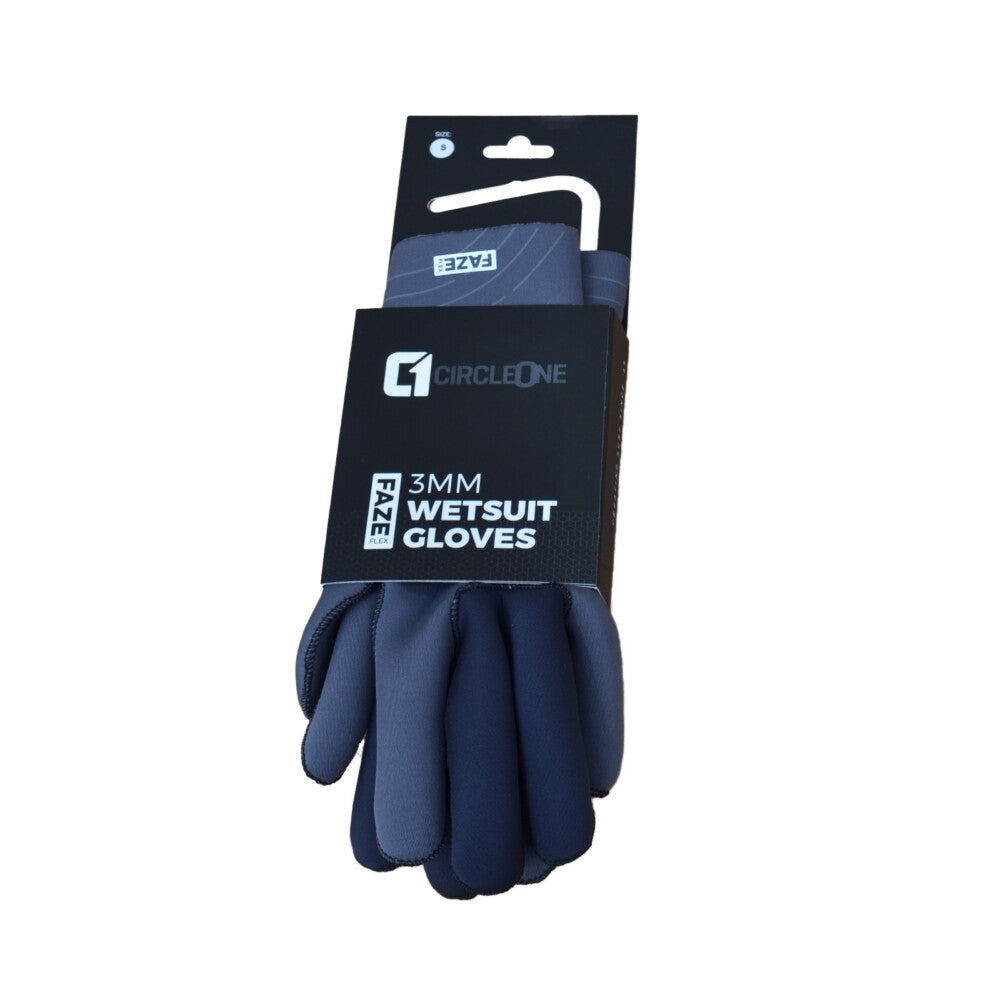 Wetsuit Glove – 3mm Adult Faze Wetsuit Glove with Gripflex