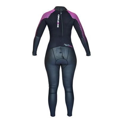 H2o Pro Womens 3/2mm Flatlock + Gbs Open Water / Triathlon Swimming Wetsuit | Funky Town Shop